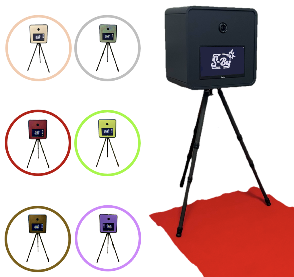 S-Box, pensato per rendere unico il vostro evento, nasce come sistema integrato sia come photobooth che videobooth. Permette di: scattare e stampare istantaneamente fotografie in alta qualità, senza alcun limite, registrare brevi video che potrai trovare nel cloud e avere istantaneamente una stampa contenente fotogrammi. Immagini che rendono memorabile il vostro evento. Brescia, lago di Garda, Feanciacorta